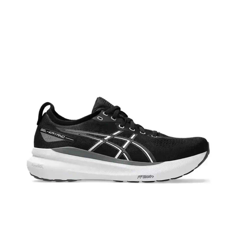 Asics Gel-Kayano 31 اسيكس حذاء جل كيانو 31 اسود ابيض