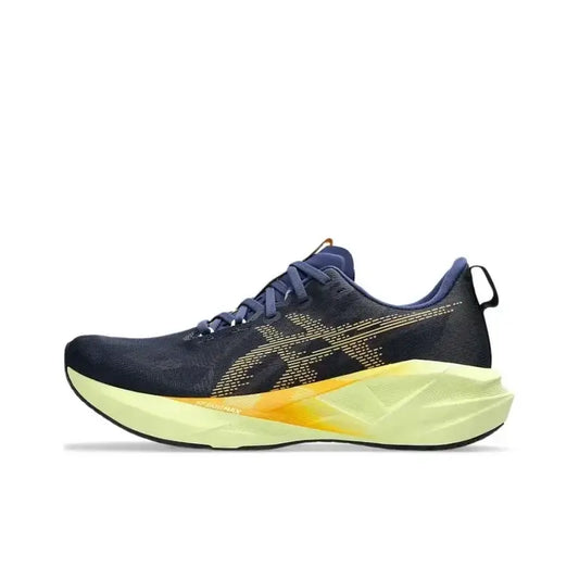 Asics NOVABLAST 5 أسيكس نوفابلاست كحلي اصفر