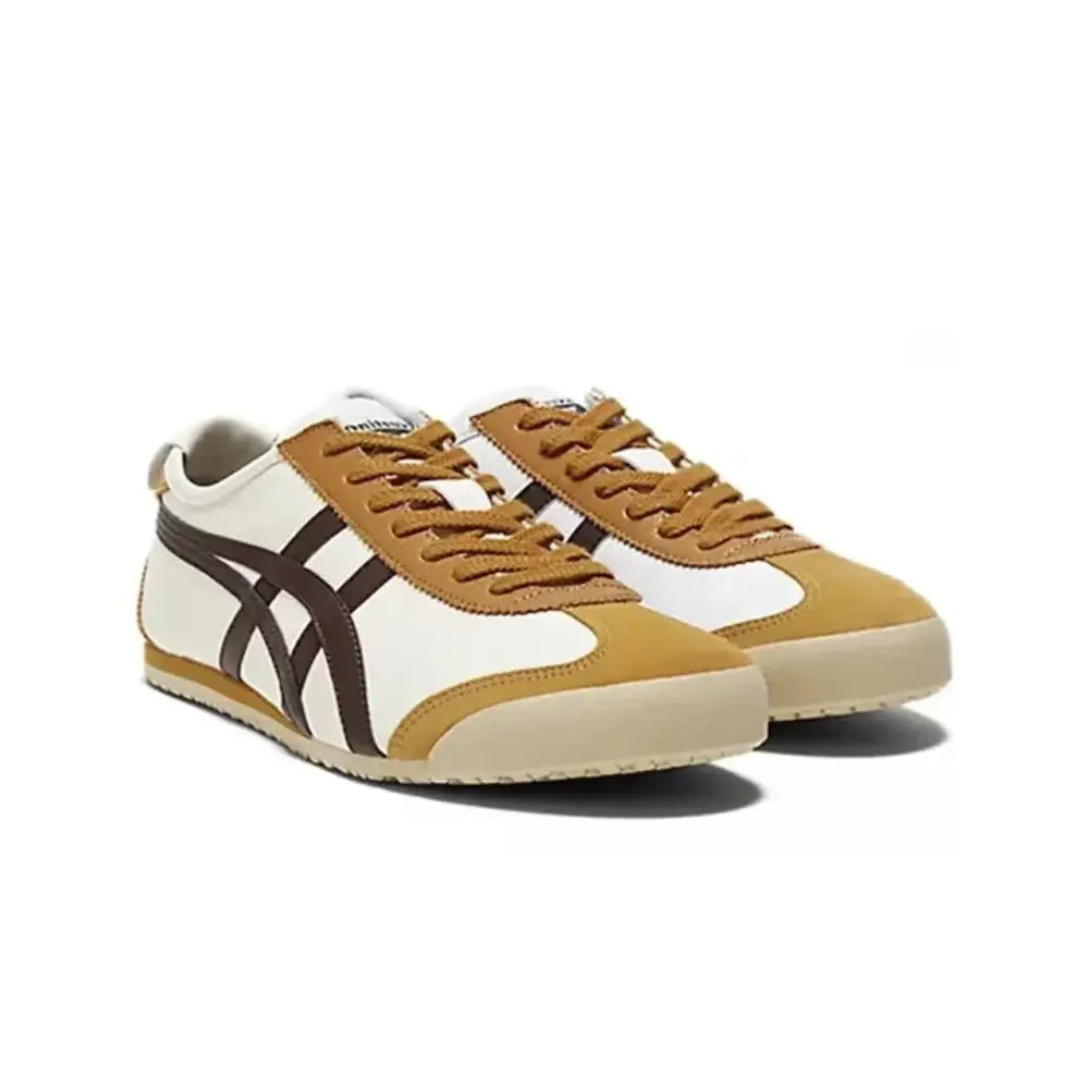 Asics Onitsuka Tiger MEXICO 66 أسيكس انيتوسكا تايجر مكسيكو بيج\بني